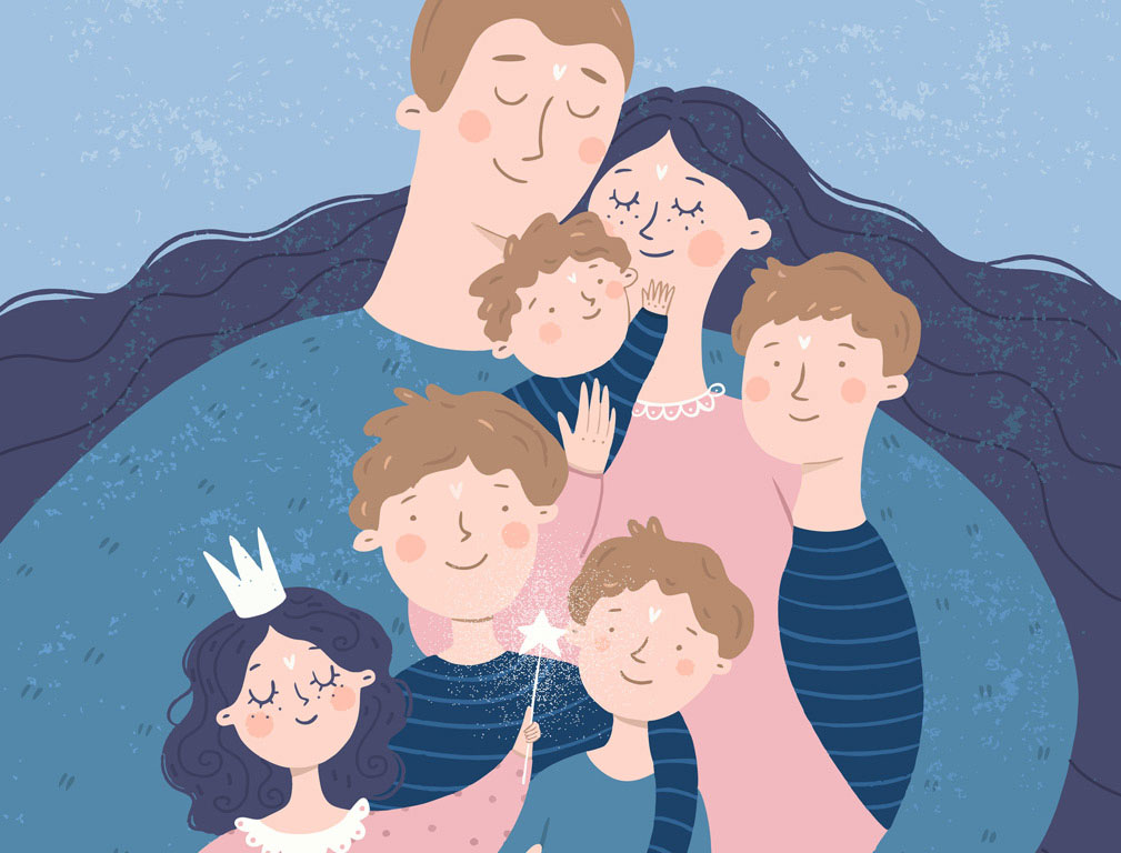 Family illustrations