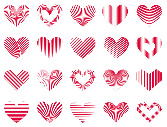 Heart vectors